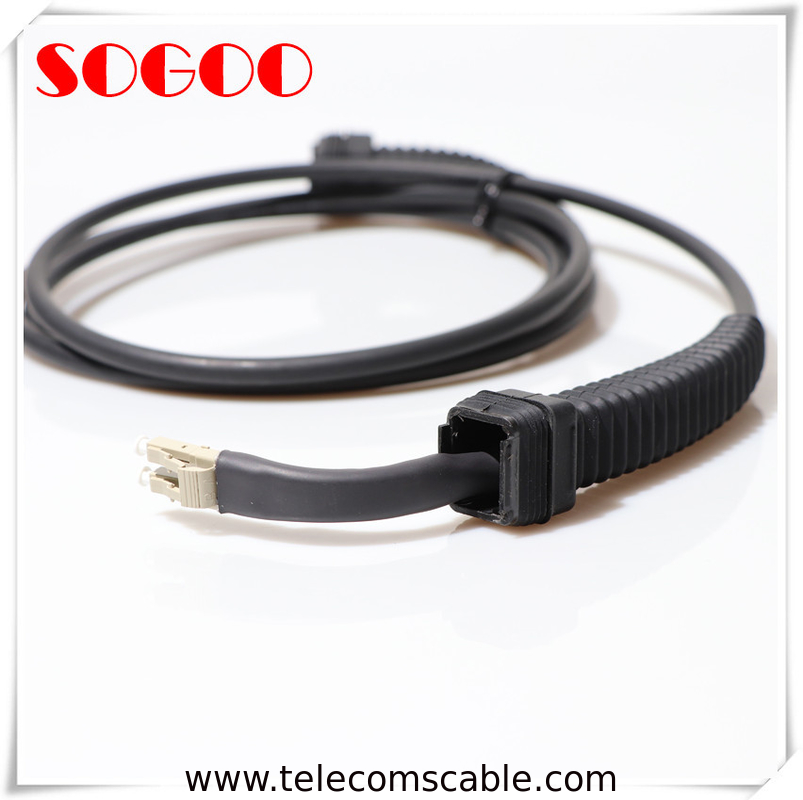 50m NSN boot FUFBB MM OD fiber cable LC OD-LC OD dual 50m, Uni boot